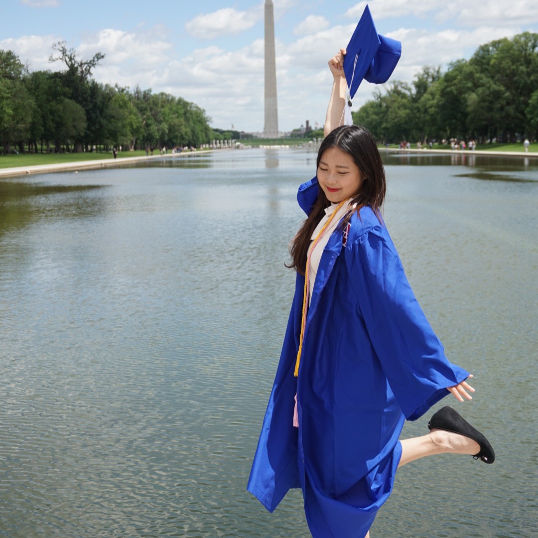 アメリカン大学卒業式